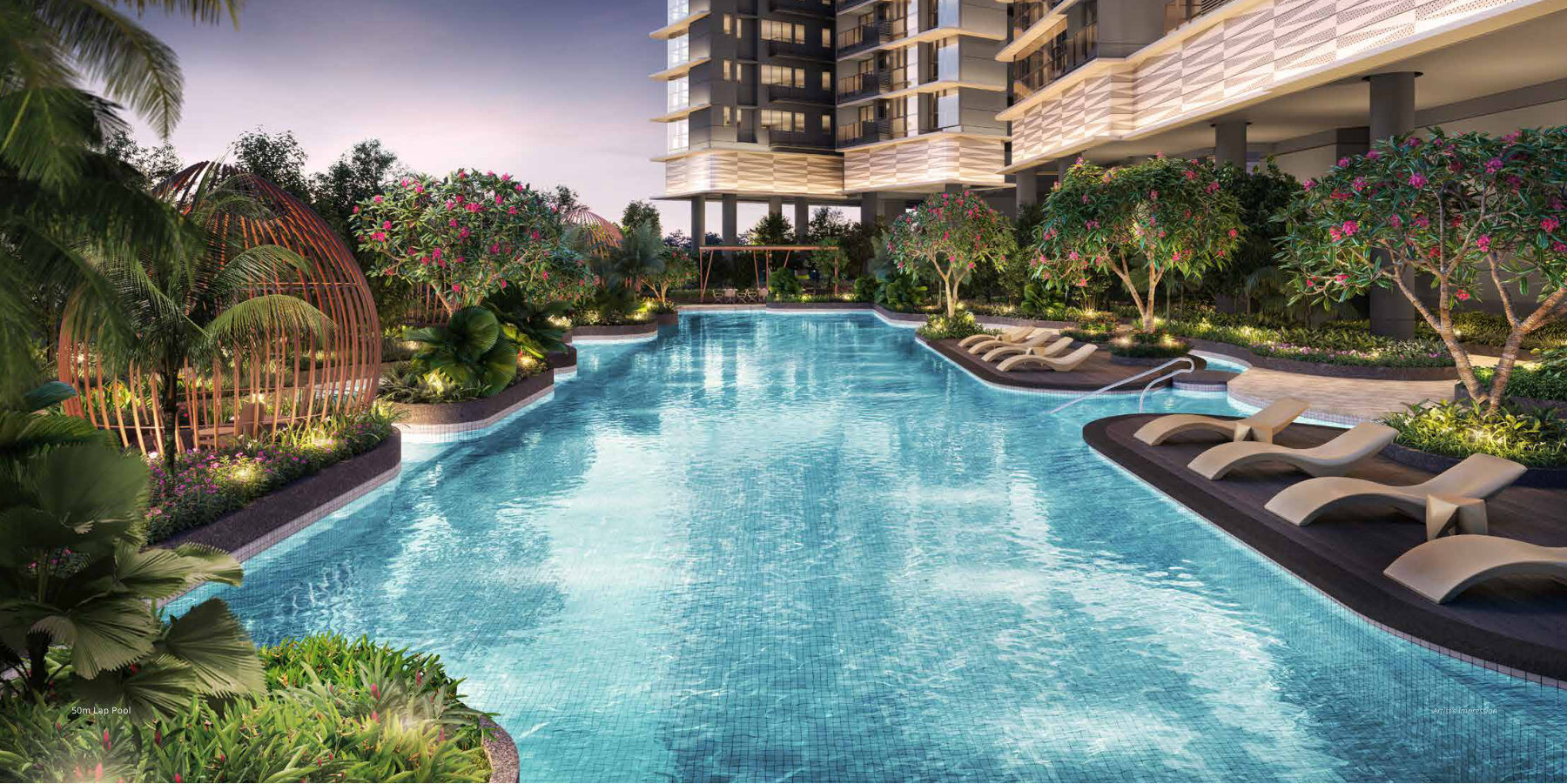 50m lap pool (artist’s impression)