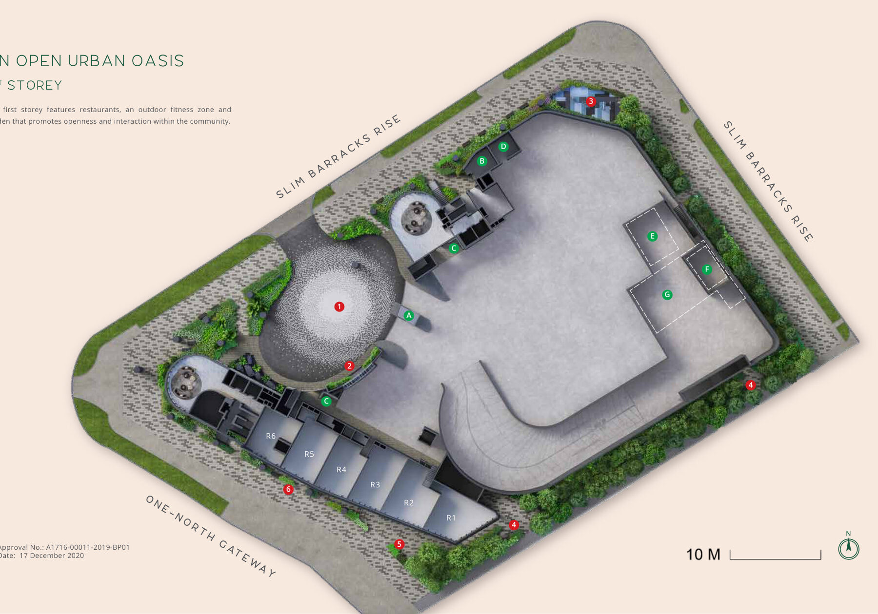 1st storey plan